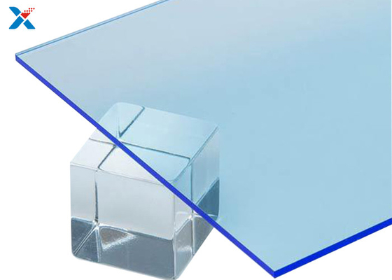 comprar Hoja de acrílico del plexiglás translúcido azul claro para los paneles claros del invernadero online manufacture