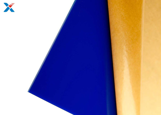 comprar Hojas azules gruesas del plexiglás de 1/8 pulgada para hacer publicidad de exhibiciones/de muestras online manufacture