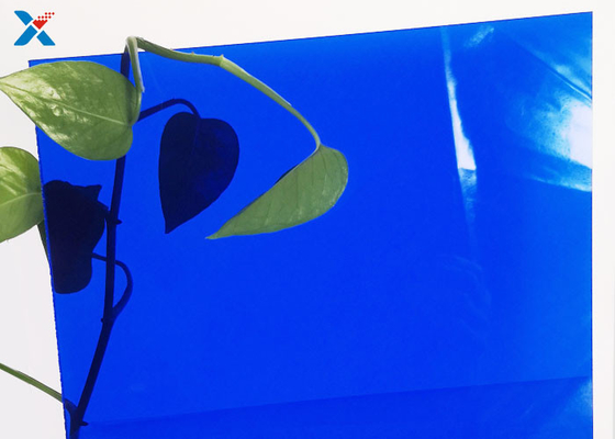 comprar Placa plástica gruesa grande del plexiglás de la hoja de acrílico azul del plexiglás online manufacture