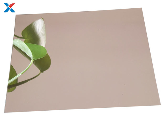 comprar la hoja de acrílico del espejo 8x4 cortó a la medida a Rose Gold Perspex Board grande online manufacture
