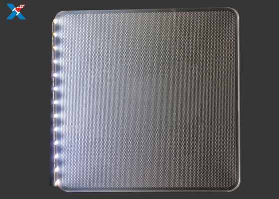 El claro del laser Dot Acrylic Light Guide Plate llevó la hoja echada del plexiglás
