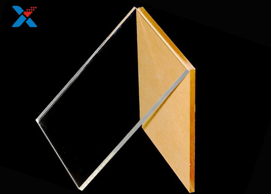 El plexiglás resistente del rasguño transparente cubre la materia prima de PMMA