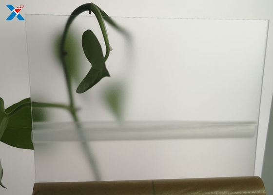 Tablero plástico fino echado a un lado doble de Matte Clear Frosted Acrylic Sheet 4x8