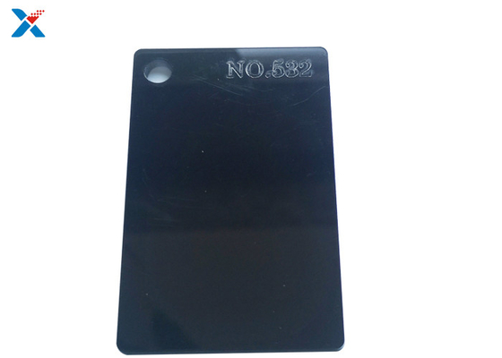 DIY oscuro translúcido de Grey Acrylic Sheet Laser Cutting y del grabado