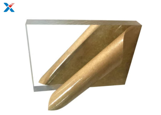 Corte por láser de hoja de plástico sólido de vidrio orgánico PMMA de 2 mm