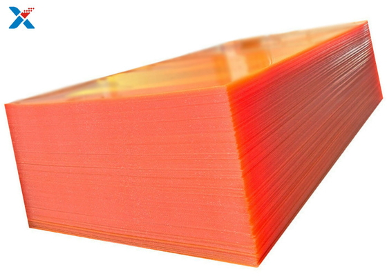 8x4 coloreó la naranja de acrílico de la hoja echó el tablero grande del lucita que cubría